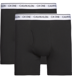 Boxer Brief 2PK - Black W/White