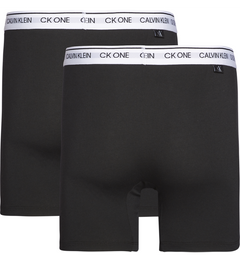 Boxer Brief 2PK - Black W/White