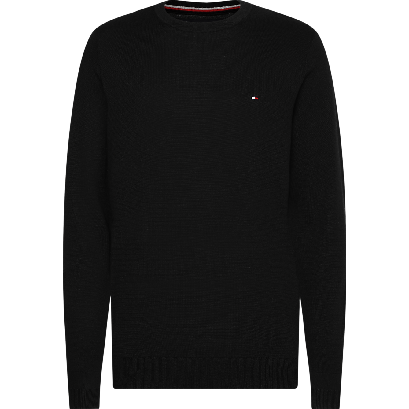 Core Cotton Silk C Neck - Sky Captain