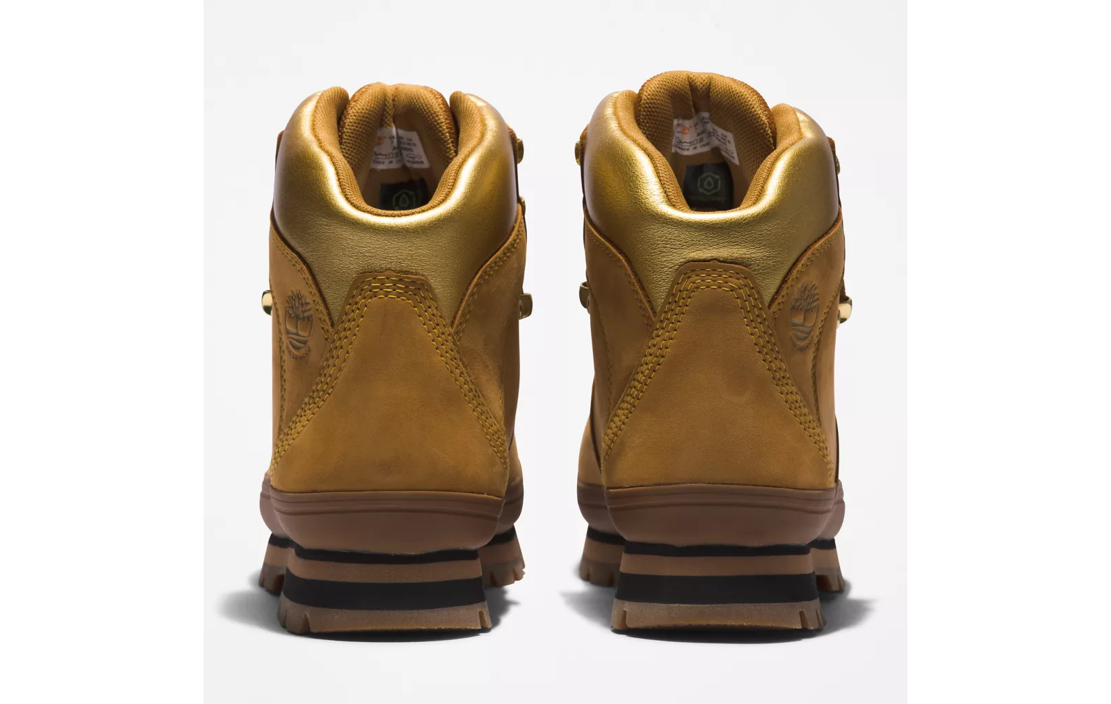 Euro Hiker - Wheat Nubuck With Gold
