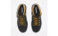 Euro Hiker - Black Nubuck With Gold