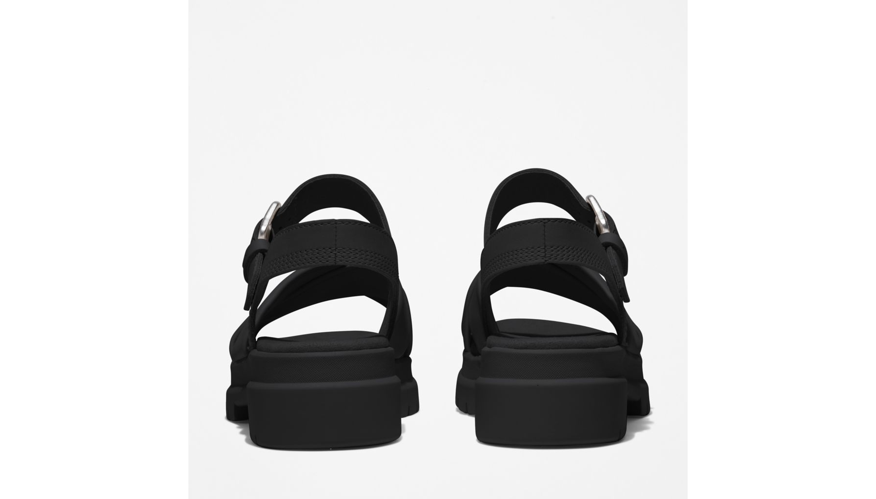 London Vibe Backstrap Sandal - Jet Black