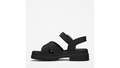 London Vibe Backstrap Sandal - Jet Black