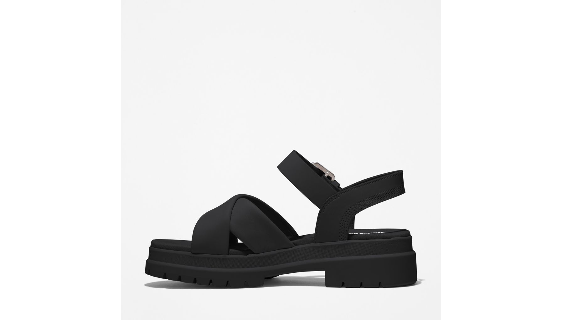 London Vibe Backstrap Sandal - Jet Black