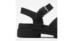 London Vibe Backstrap Sandal - Jet Black