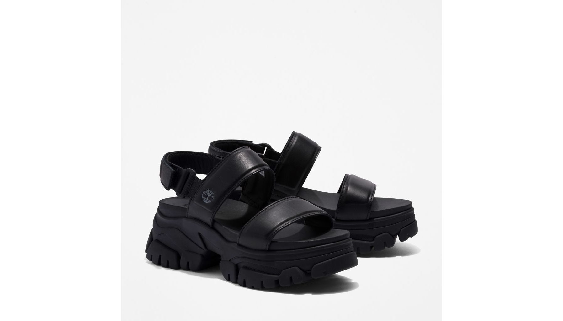 Adley Way Sandal 2 Band - Jet Black