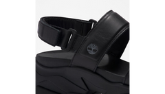 Adley Way Sandal 2 Band - Jet Black