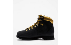 Euro Hiker - Black Nubuck With Gold