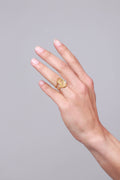 Vica Ring - Gold - Maanesten - Tilbehør - VILLOID.no