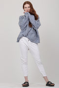 Boyfit Ankle Zip Jeans - White - Replay - Bukser & Shorts - VILLOID.no