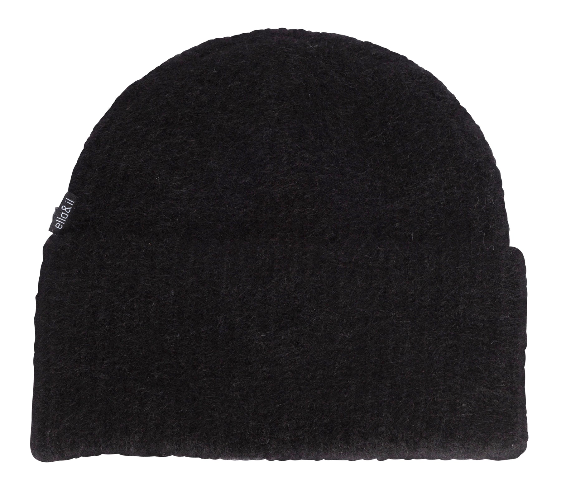 Silje Mohair Hat - Black - Ella & il - Tilbehør - VILLOID.no