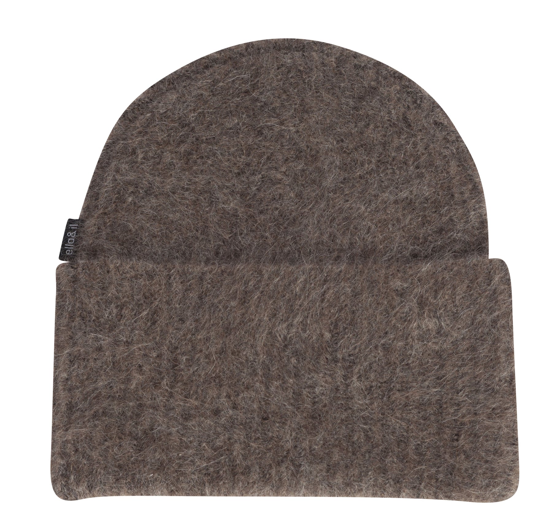 Silje Mohair Hat - Brown - Ella & il - Tilbehør - VILLOID.no
