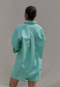 Henriette Shirt Ltd. - Green Stripe