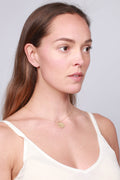 Adaya Necklace - Gold - Maanesten - Tilbehør - VILLOID.no