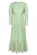Kelis Lace Dress - Faded Green
