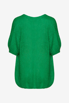 Mary Knit Cardigan - Bright Green