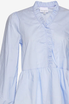 Matti Blouse - Light Blue Stripe