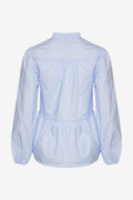 Matti Blouse - Light Blue Stripe
