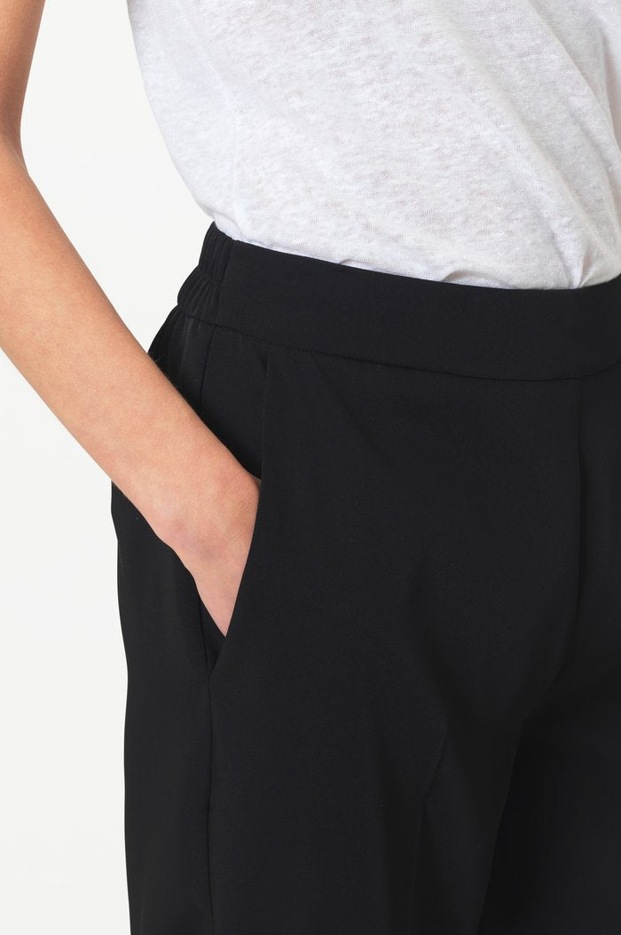 Garbo Trousers - Black - Second Female - Bukser & Shorts - VILLOID.no