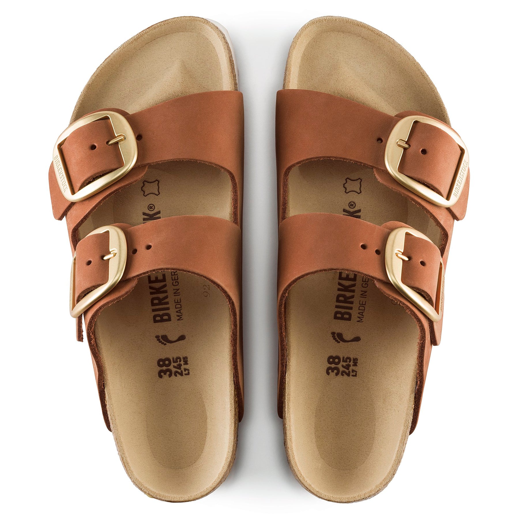 Arizona Big Buckle Narrow - Brandy - Birkenstock - Sko - VILLOID.no
