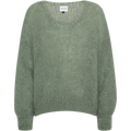 Milana LS Mohair Knit - Dusty Green