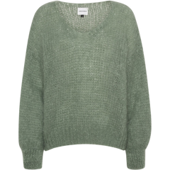 Milana LS Mohair Knit - Dusty Green