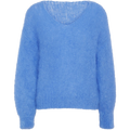 Milana LS Mohair Knit - Himmelsblå
