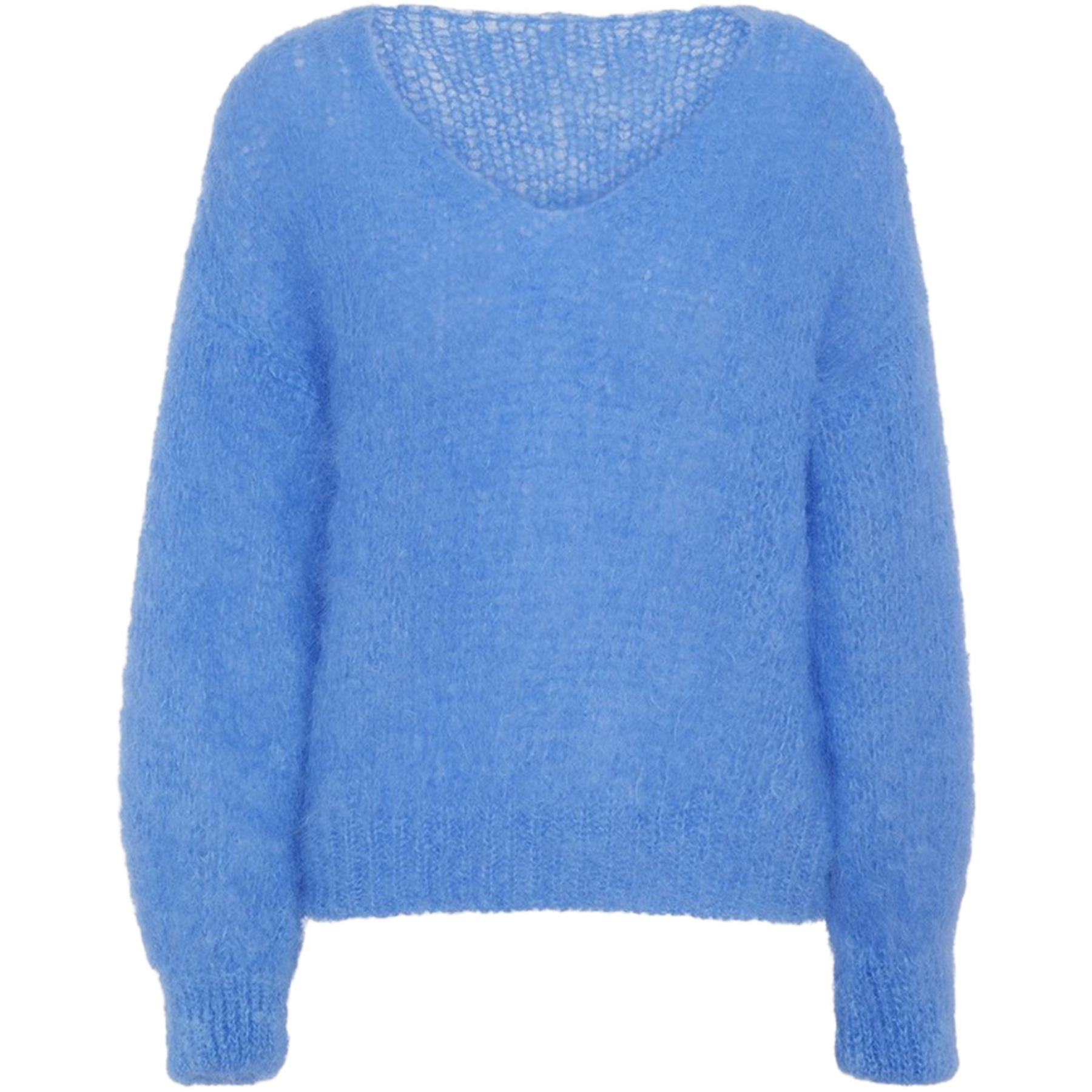 Milana LS Mohair Knit - Himmelsblå