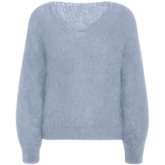 Milana LS Mohair Knit - Light Blue