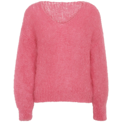 Milana LS Mohair Knit - Pink