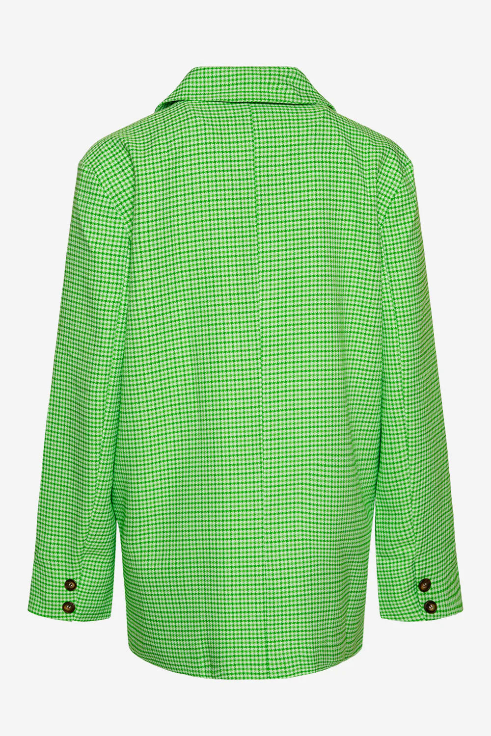 Mille Oversize Blazer - Lime Green Check