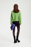 AlphaGZ Short Cardigan - Minced Herb Melange