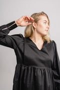 Cilla Bomba Short Dress - Svart