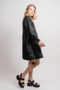 Cilla Bomba Short Dress - Svart
