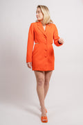 Mimi Dress - Orange Com