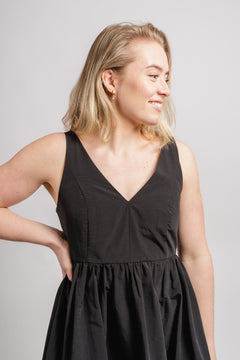 Felia SL Short Dress - Black