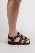 Malibu Waves Fisherman - Black Nubuck