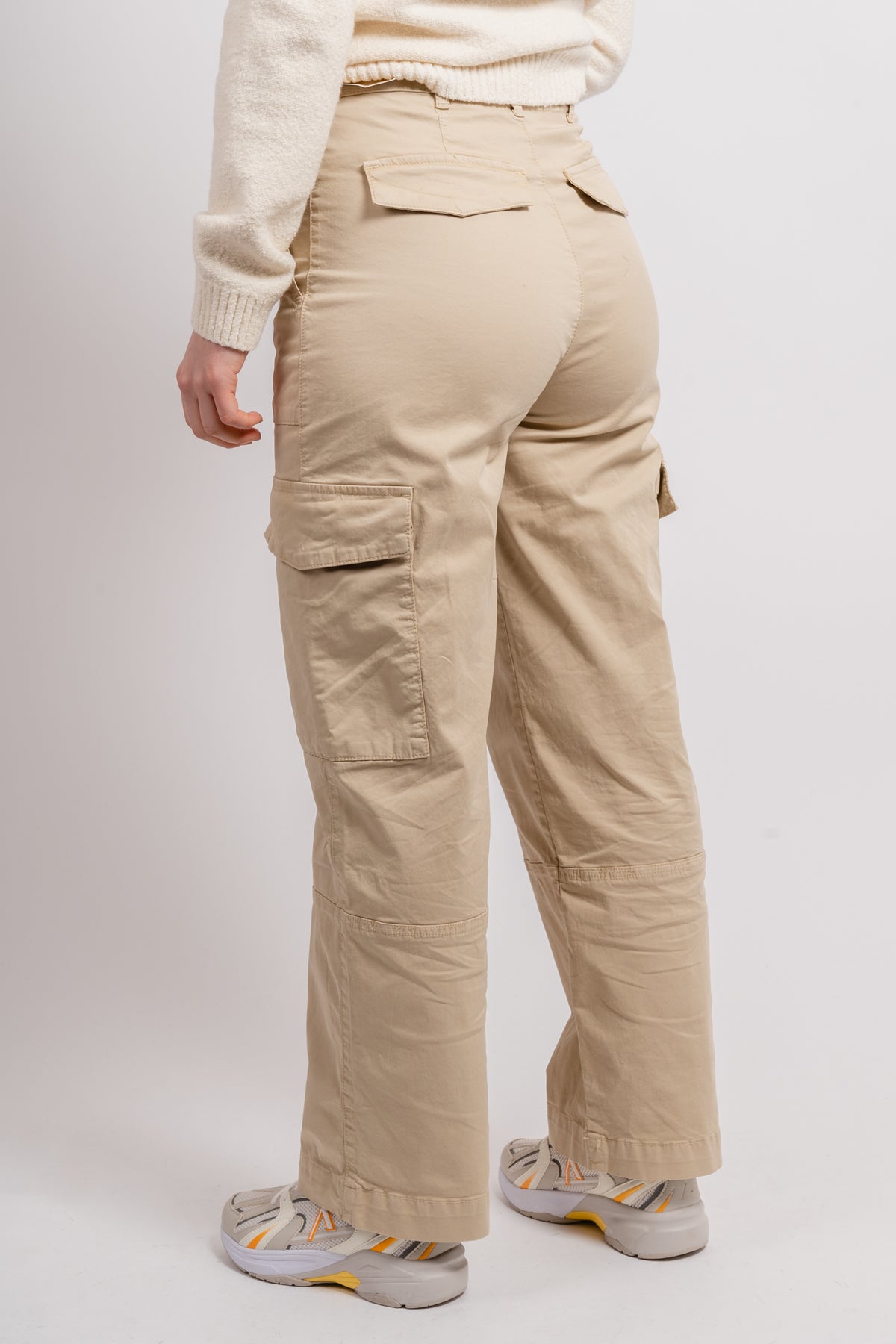 SaraPW Pants - White Pepper
