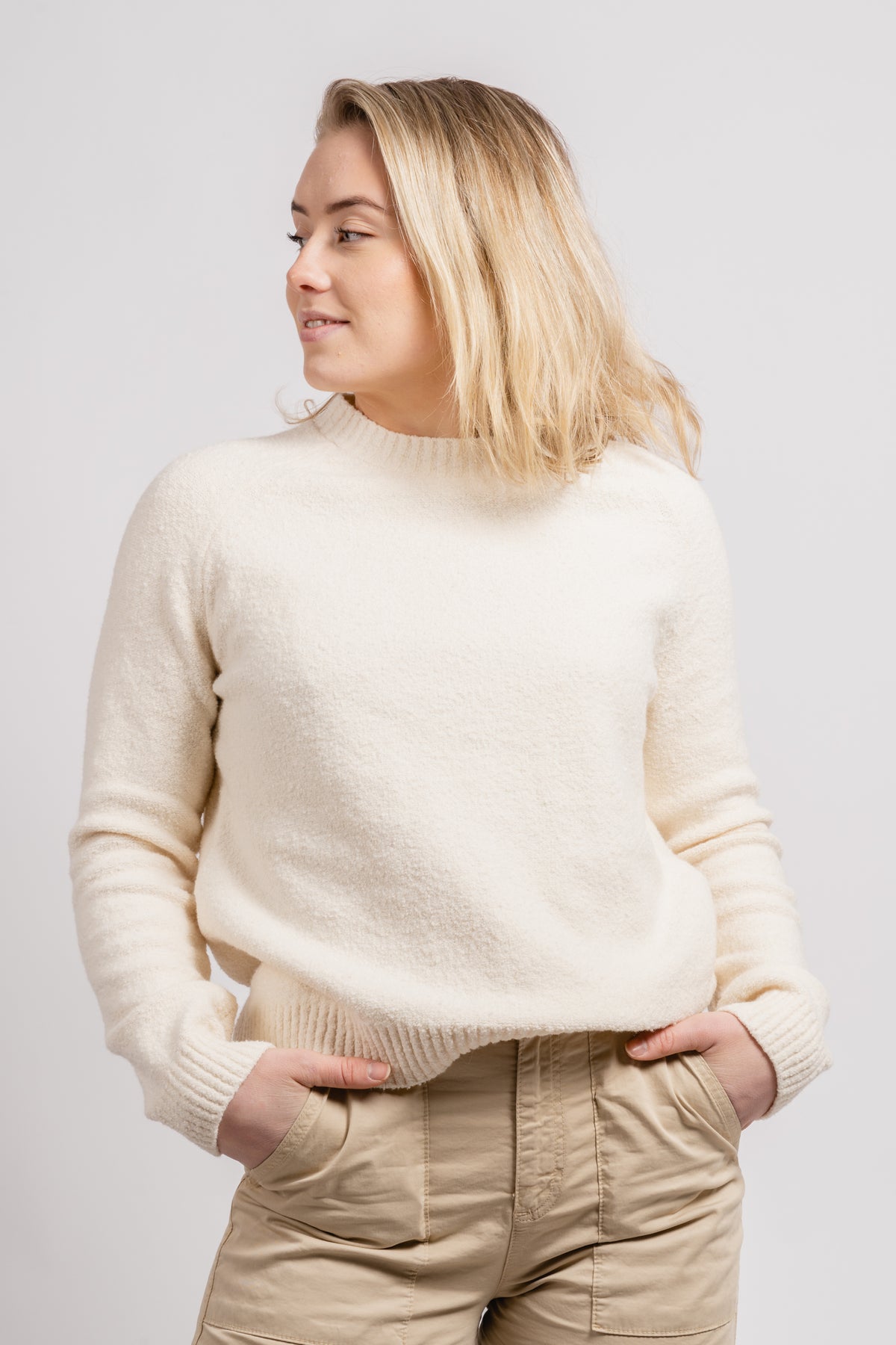 Tory Crew Neck 13068 - Whisper White