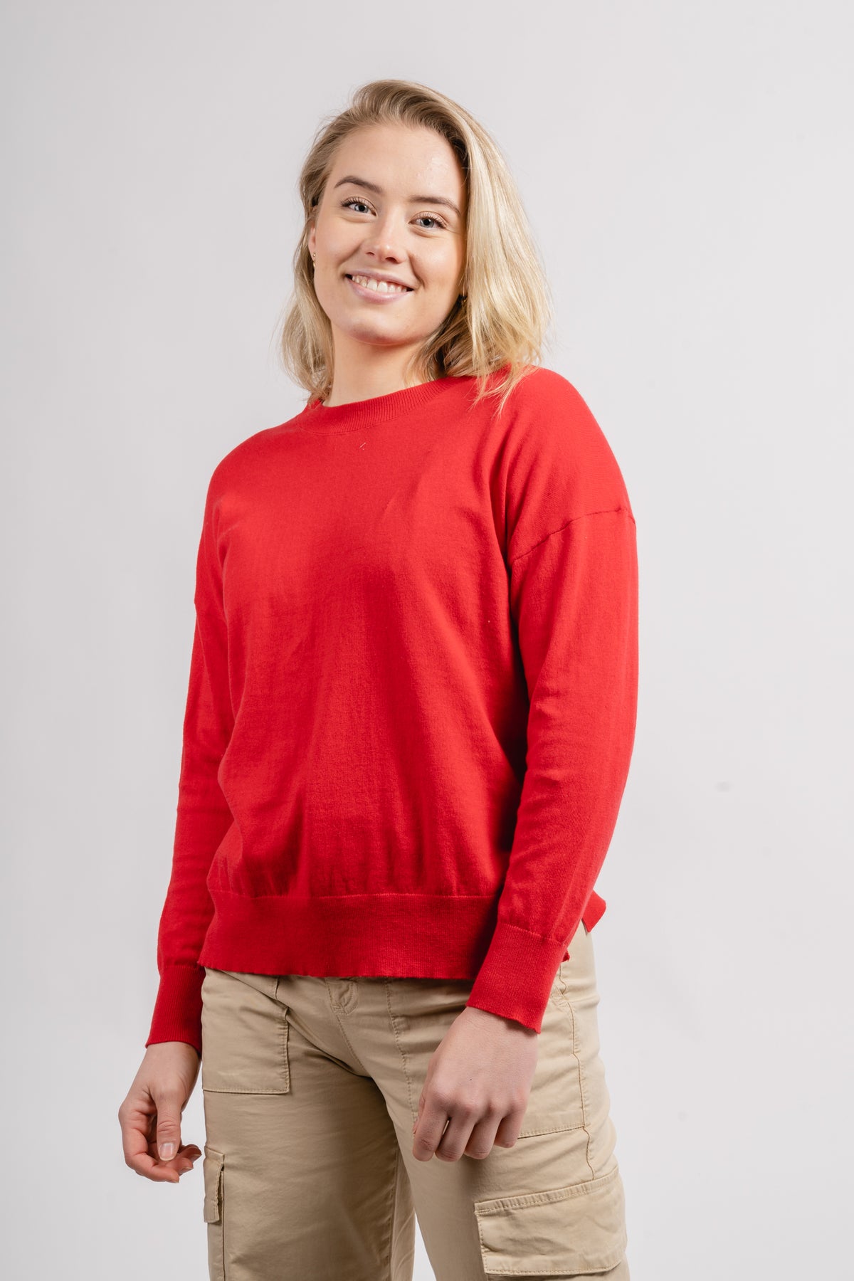Ruby Pullover - Red