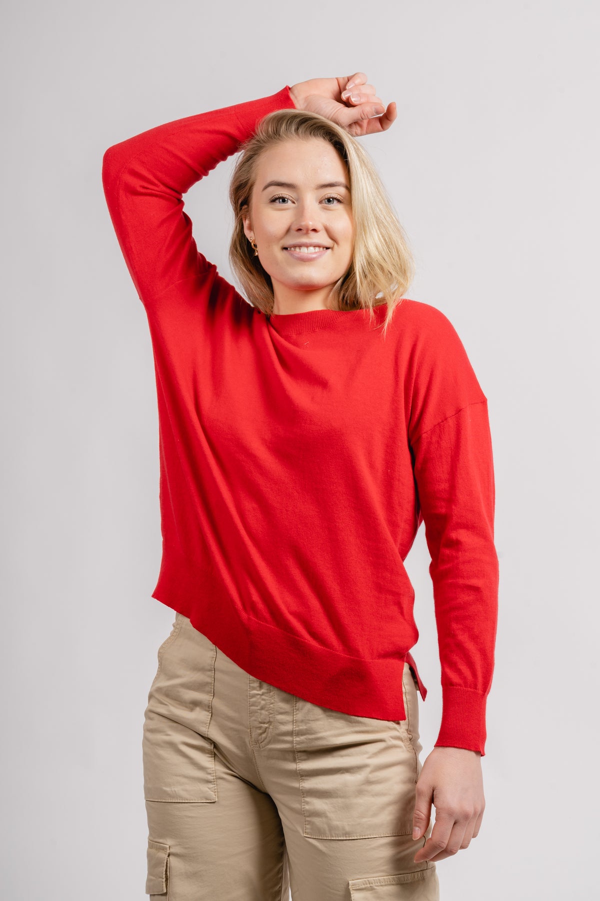 Ruby Pullover - Red