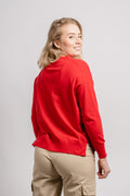 Ruby Pullover - Red