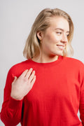 Ruby Pullover - Red