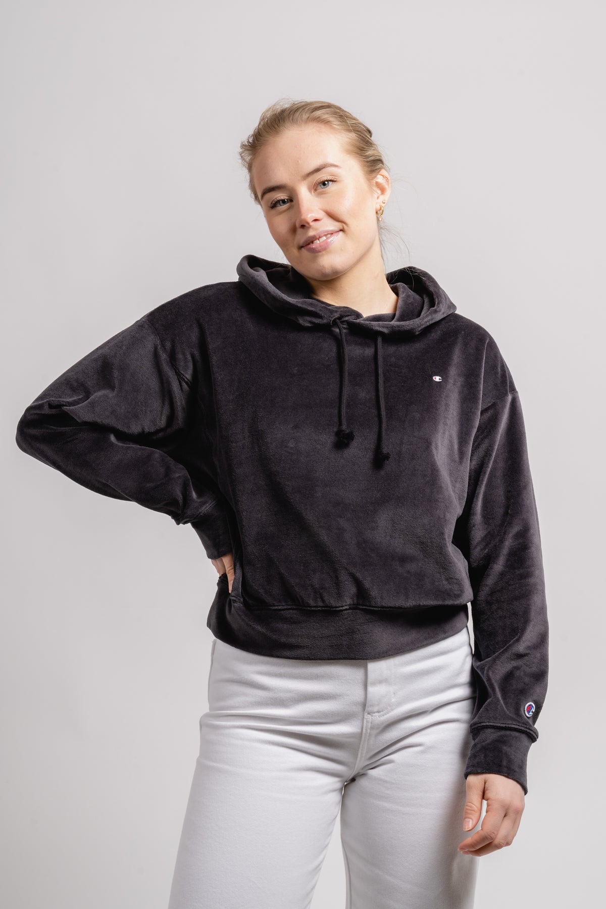 Hooded Sweatshirt - Night Black