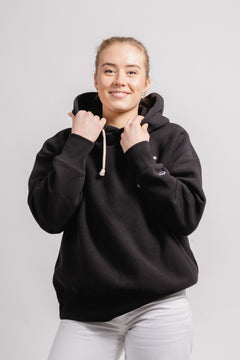 Hooded Sweatshirt - Black