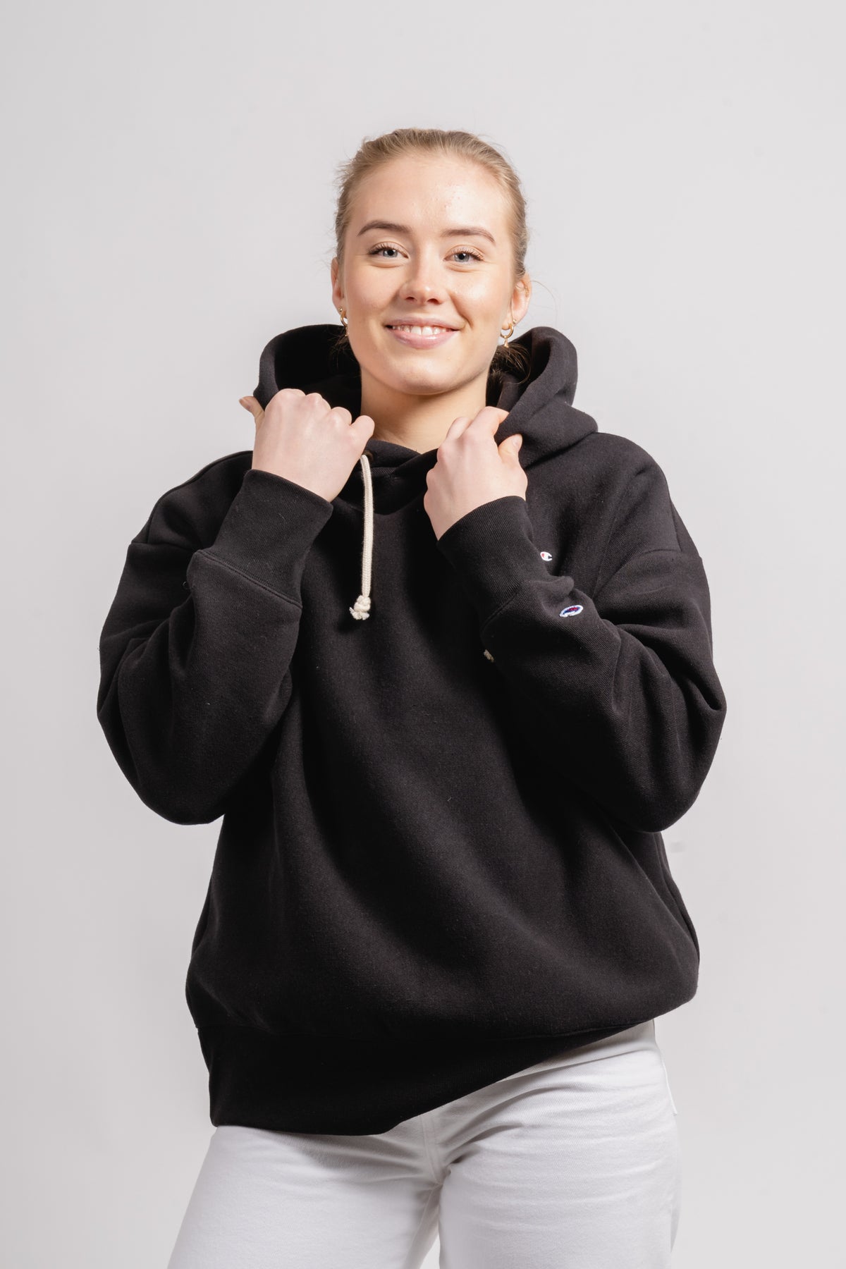 Hooded Sweatshirt - Black