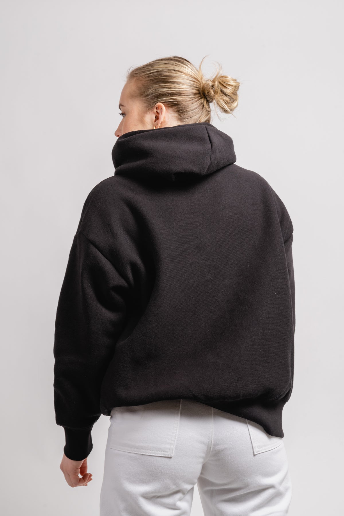Hooded Sweatshirt - Black