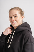 Hooded Sweatshirt - Black