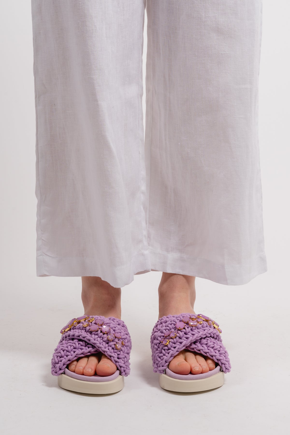 Woven Stones - Purple