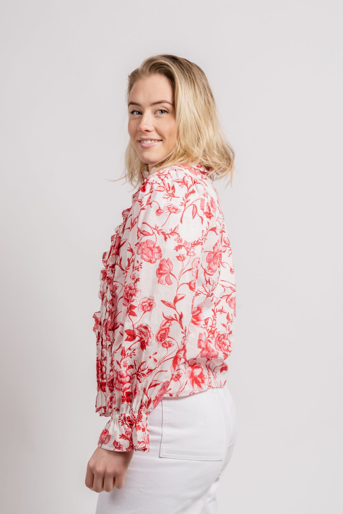 Anna Blouse - Red